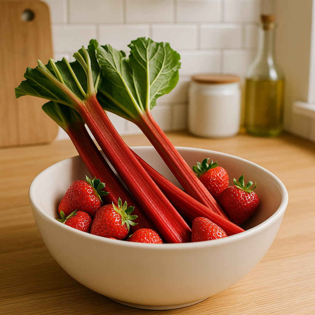 Rhubarb and Strawberry