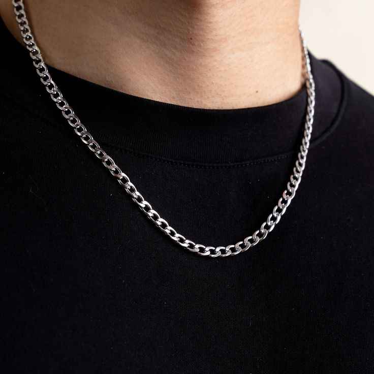 Figaro Chain + Cuban Curb Chain 