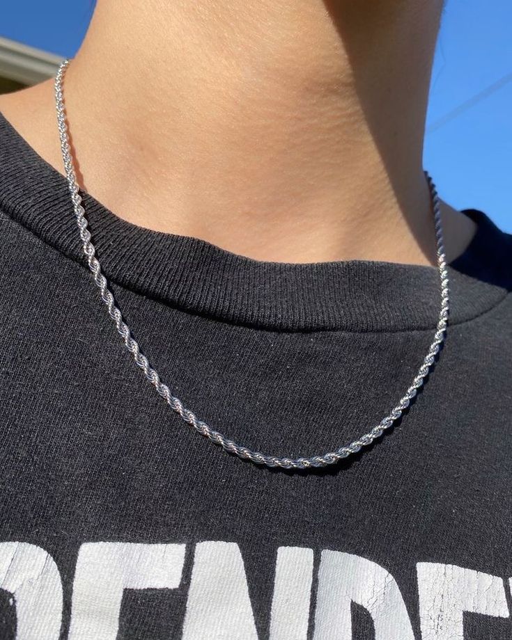 Silver Rope Chain