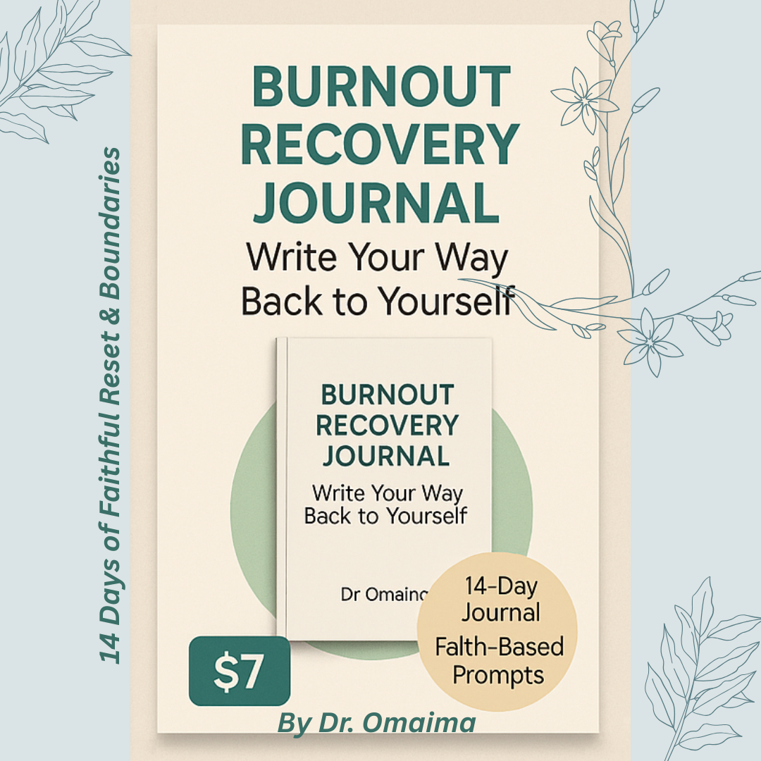 Burnout Recovery Journal