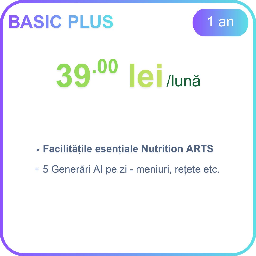 BASIC PLUS - abonament 1 an