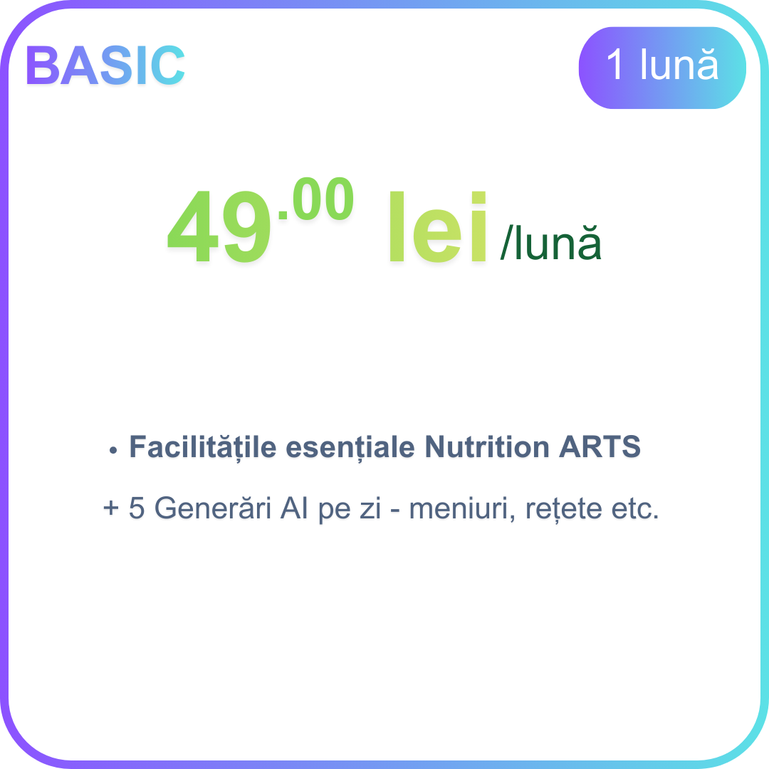 BASIC - abonament 1 lună