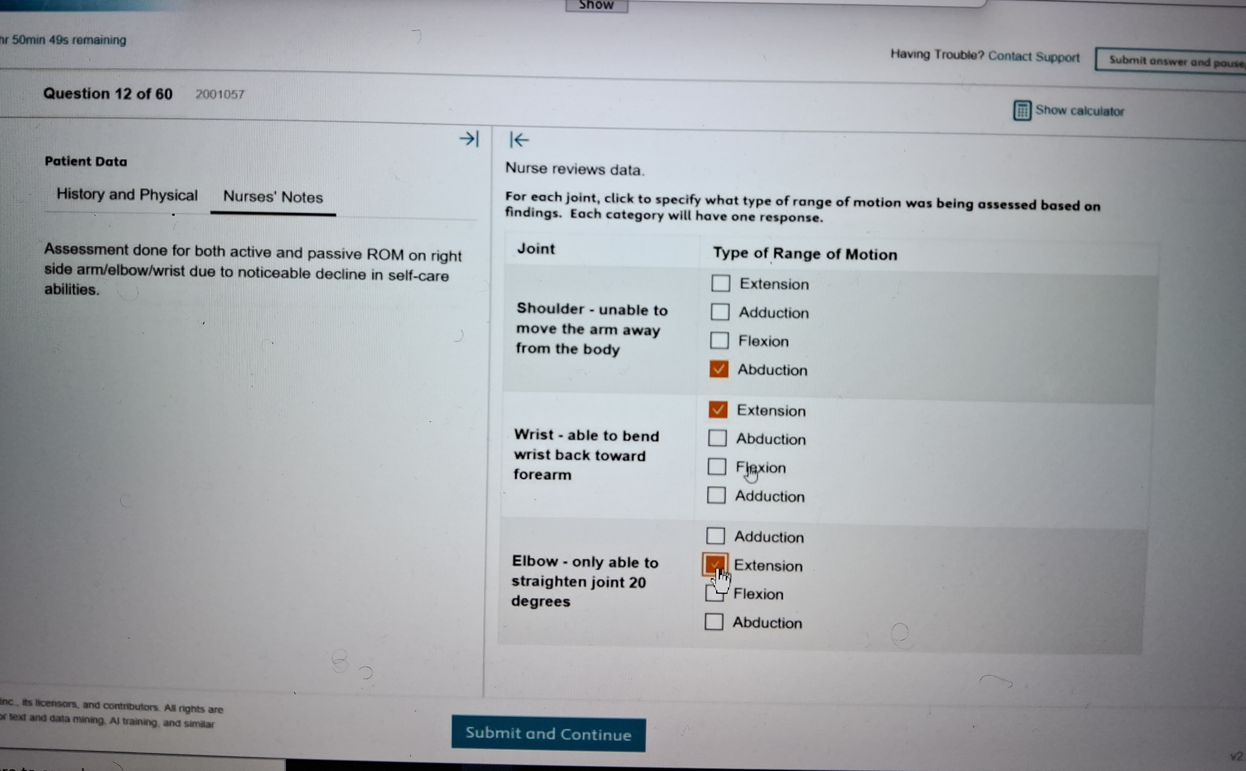 WGU D443 HEALTH ASSESSMENT OA1