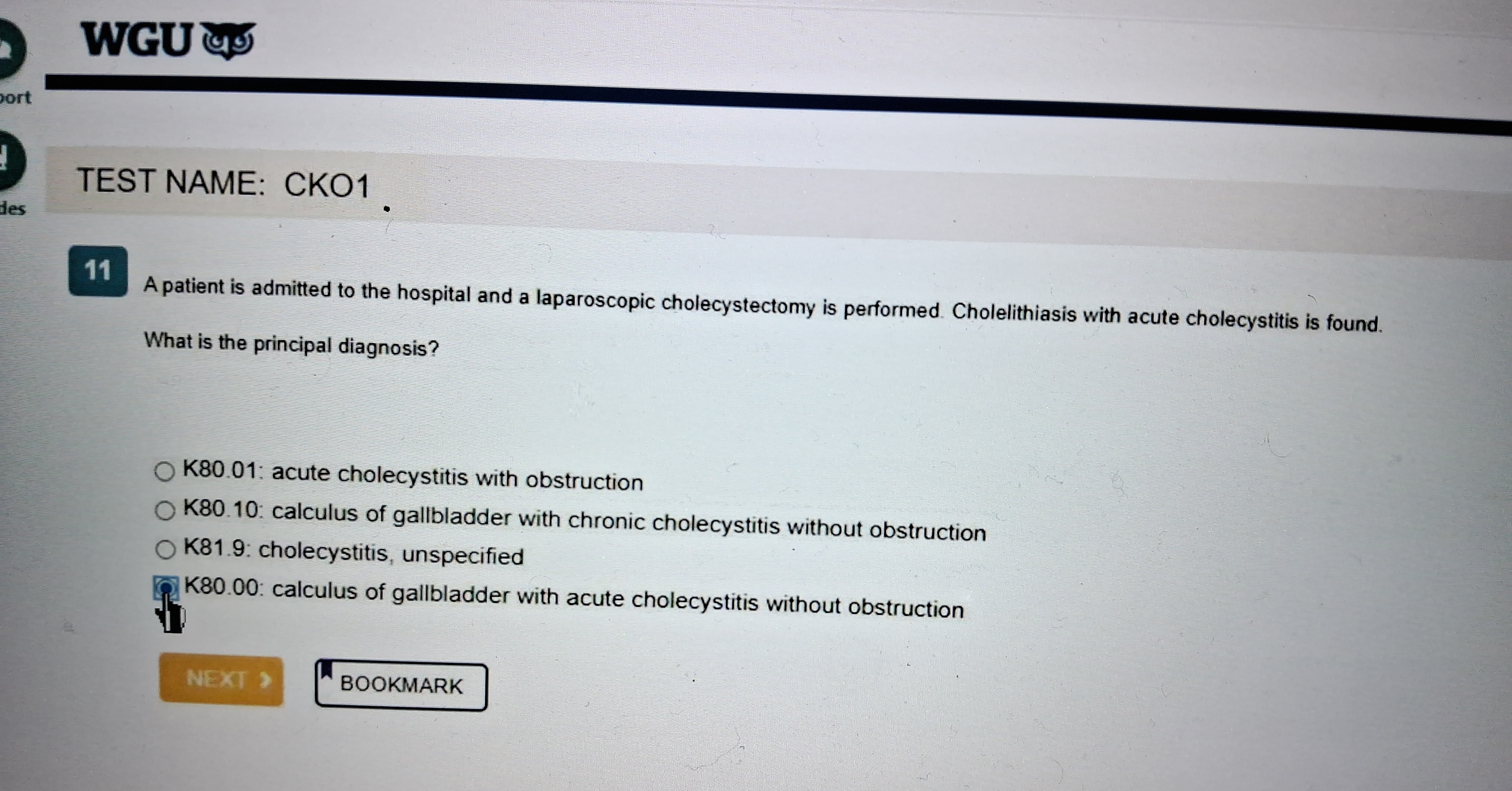 WGU C808 Classification Systems OA1