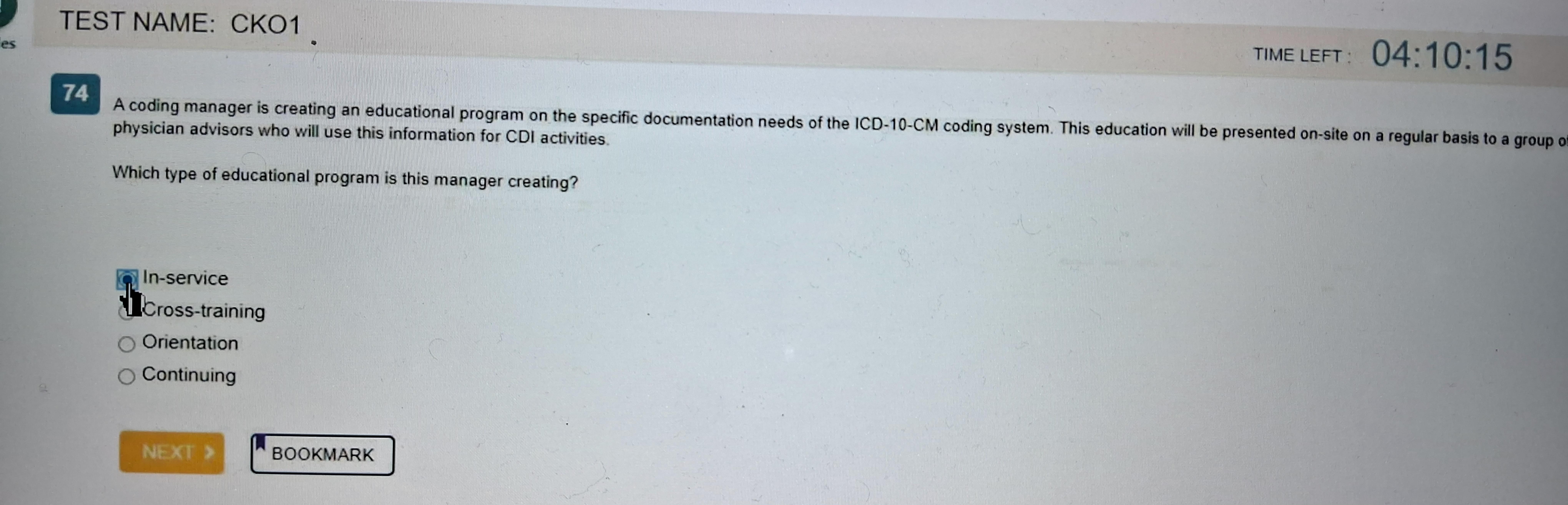 WGU C808 Classification Systems OA1