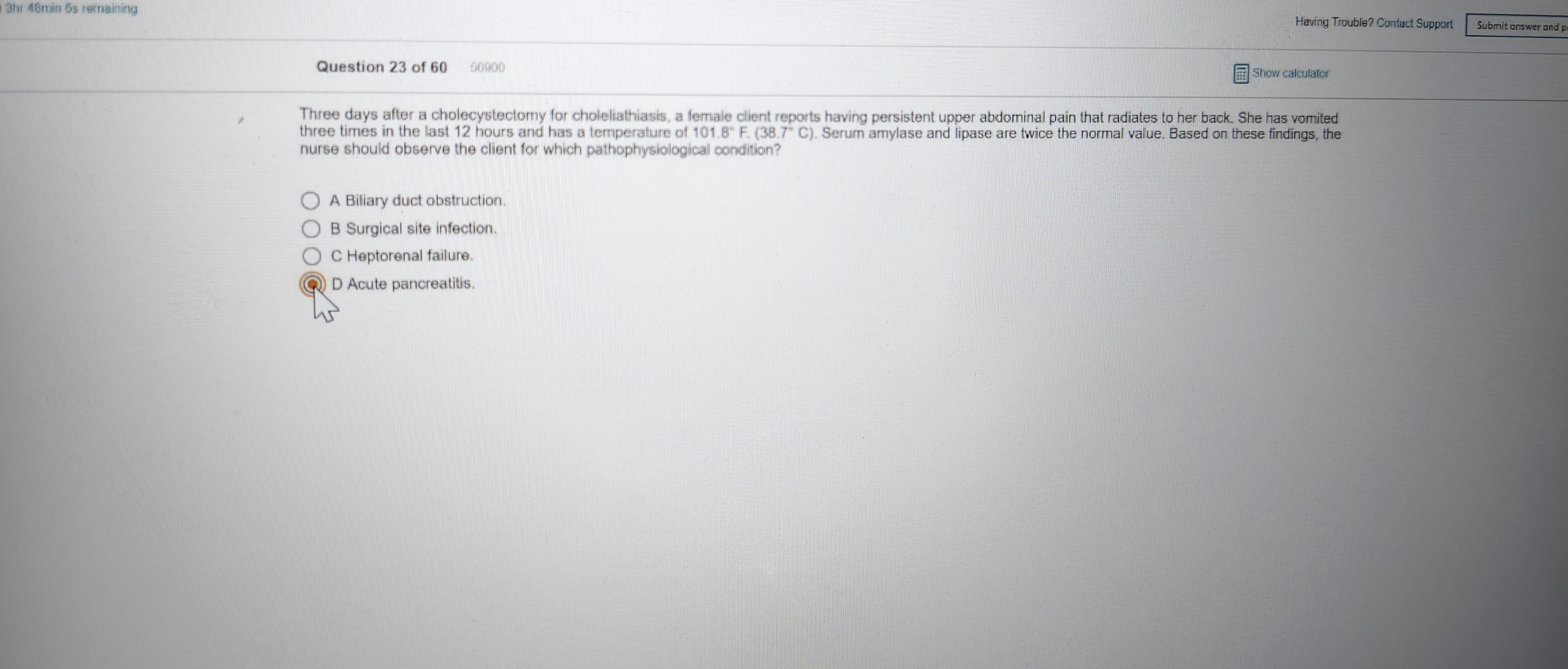 New WGU D444 Adult Health 1 OA1