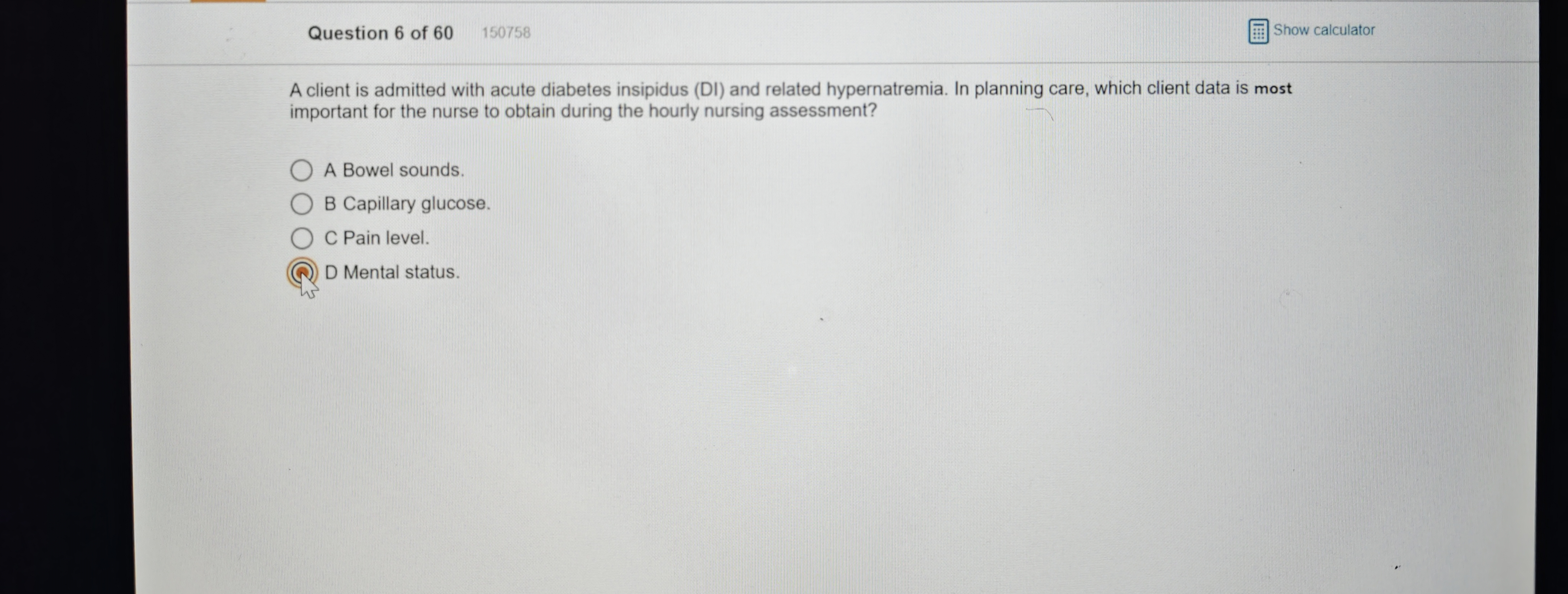 WGU D446 ADULT HEALTH 2 