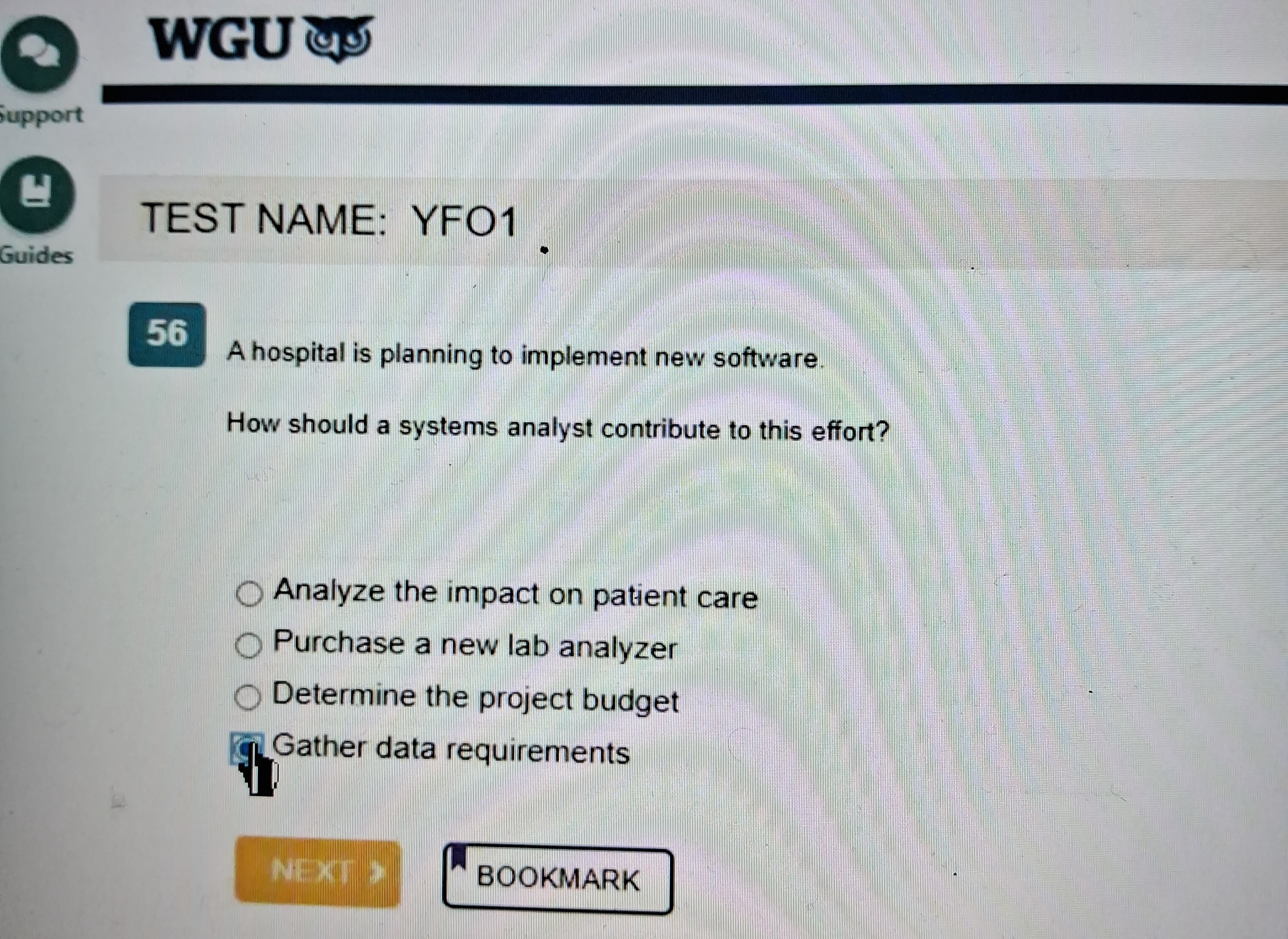 WGU D033 Health Information Systems Management OA1