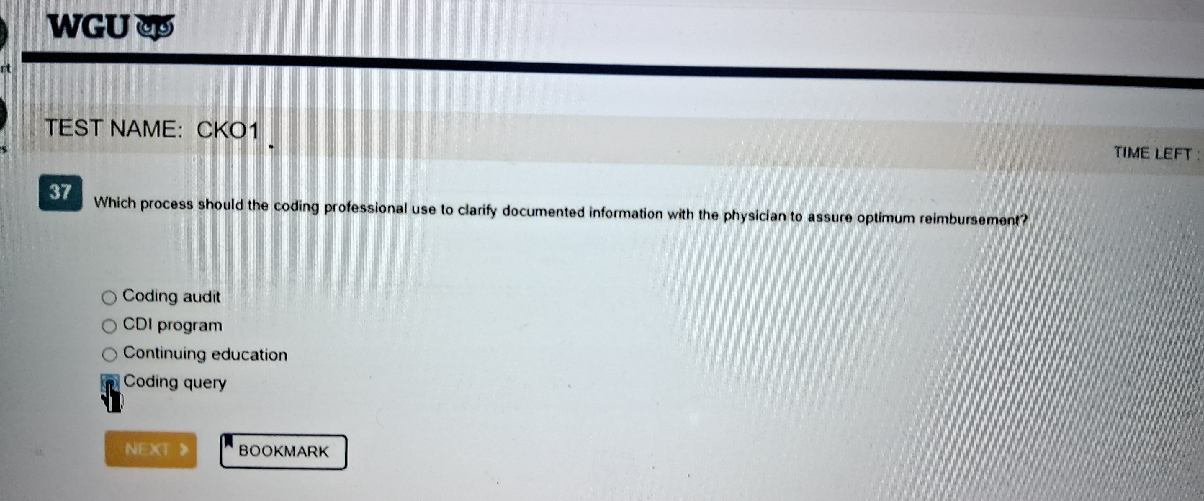 WGU C808 Classification Systems OA1