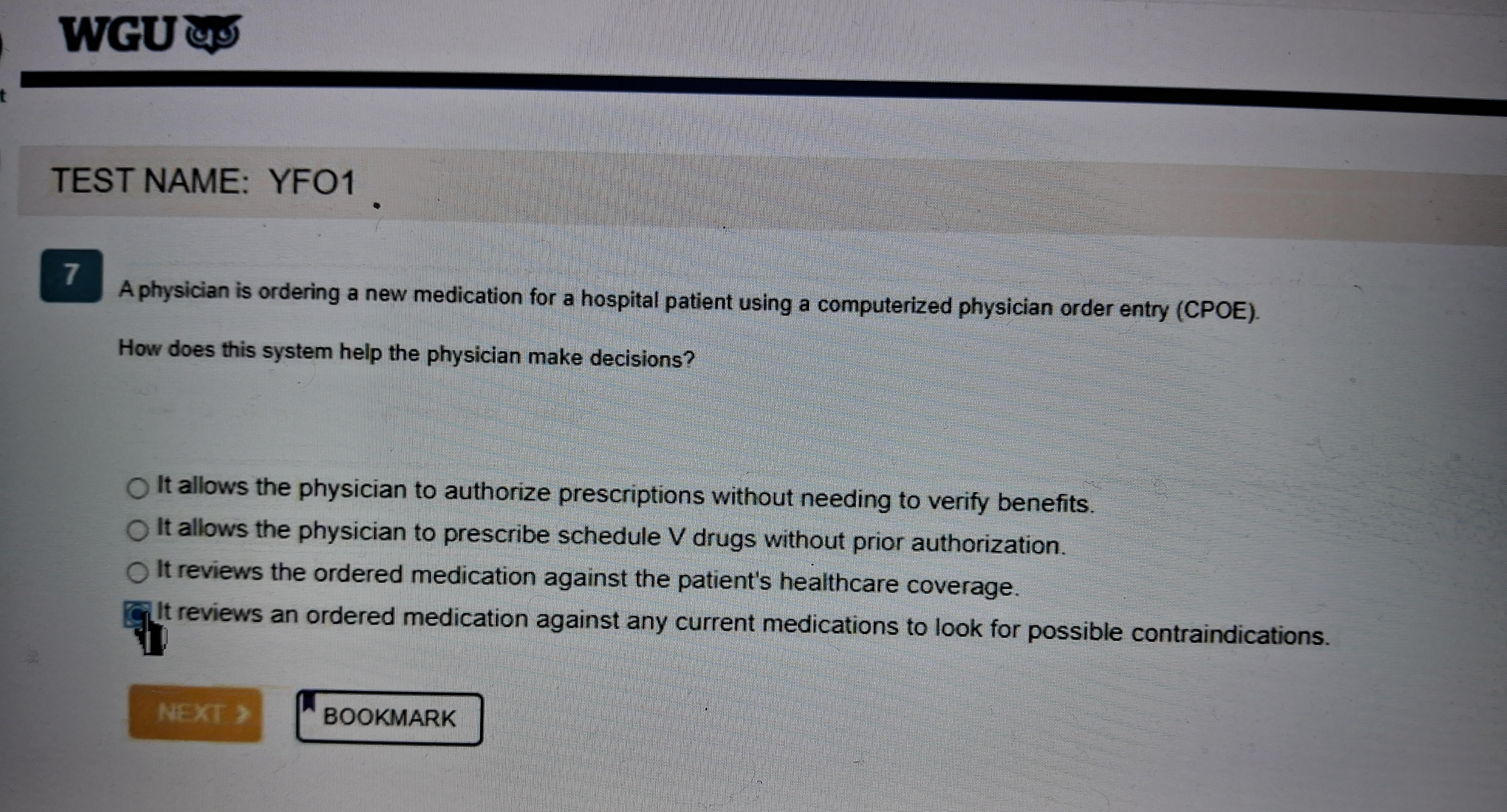 WGU D033 Health Information Systems Management OA1