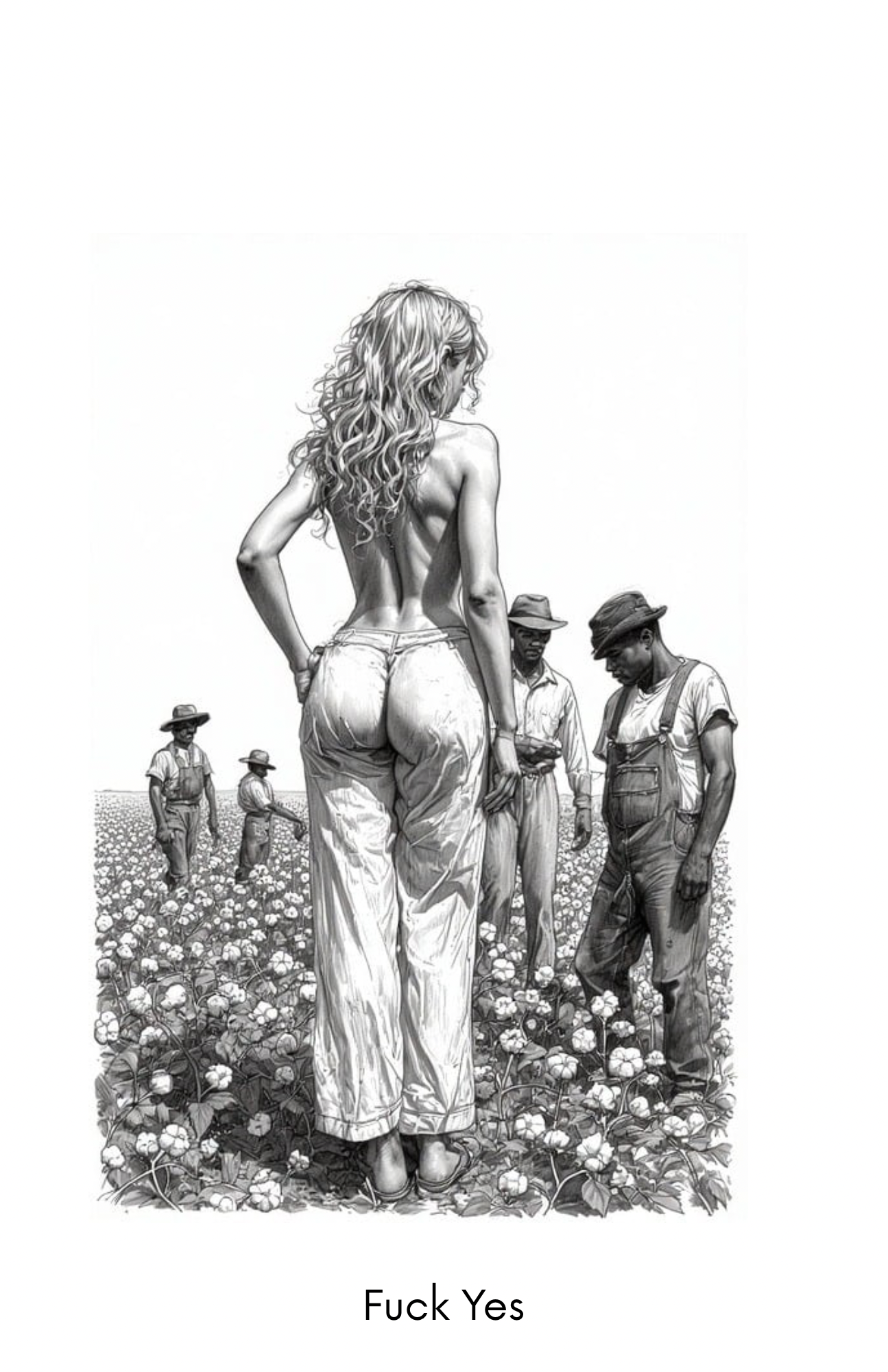 Black and white Plantation Drawings