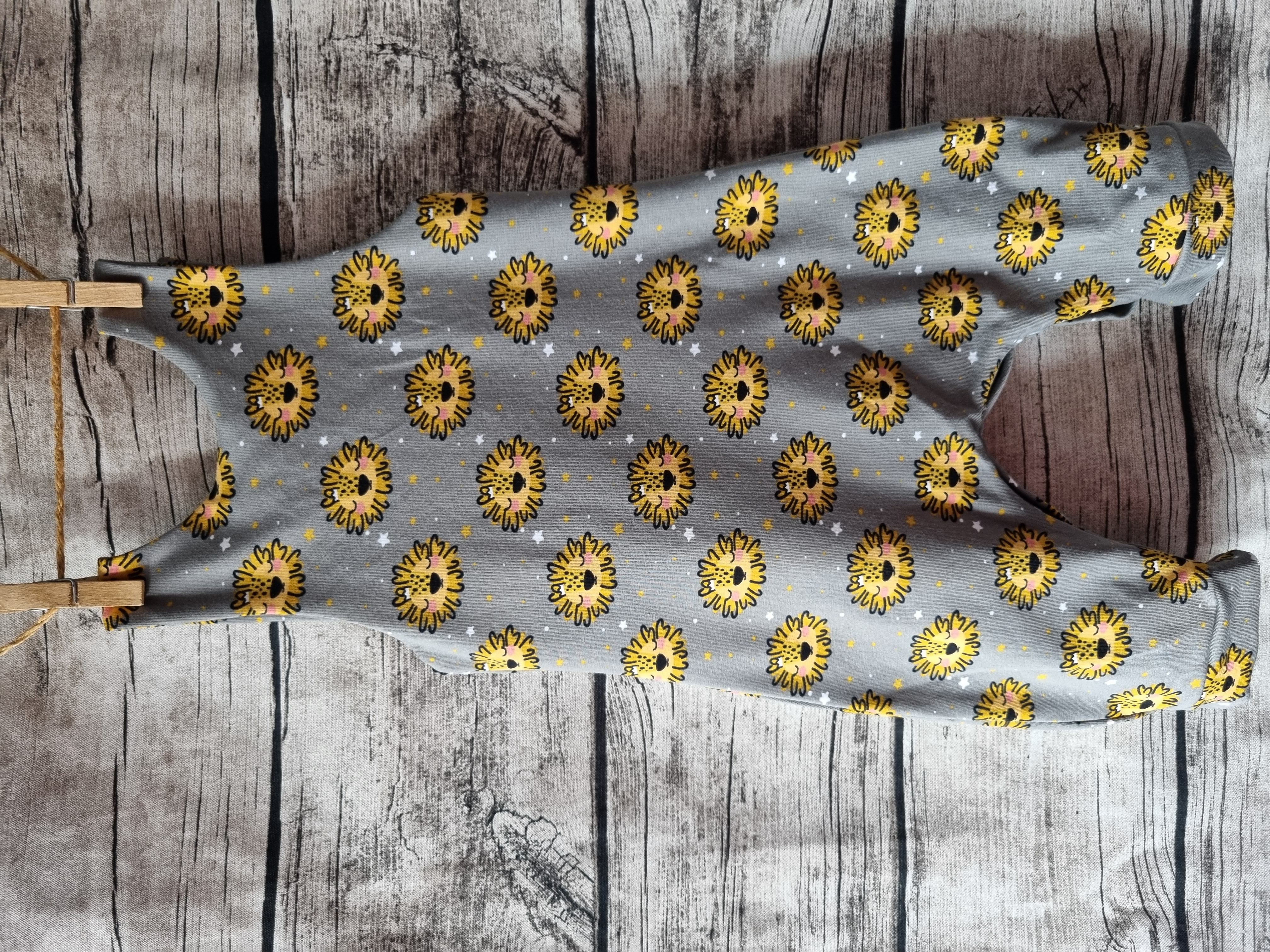 Lion Print Baby Romper