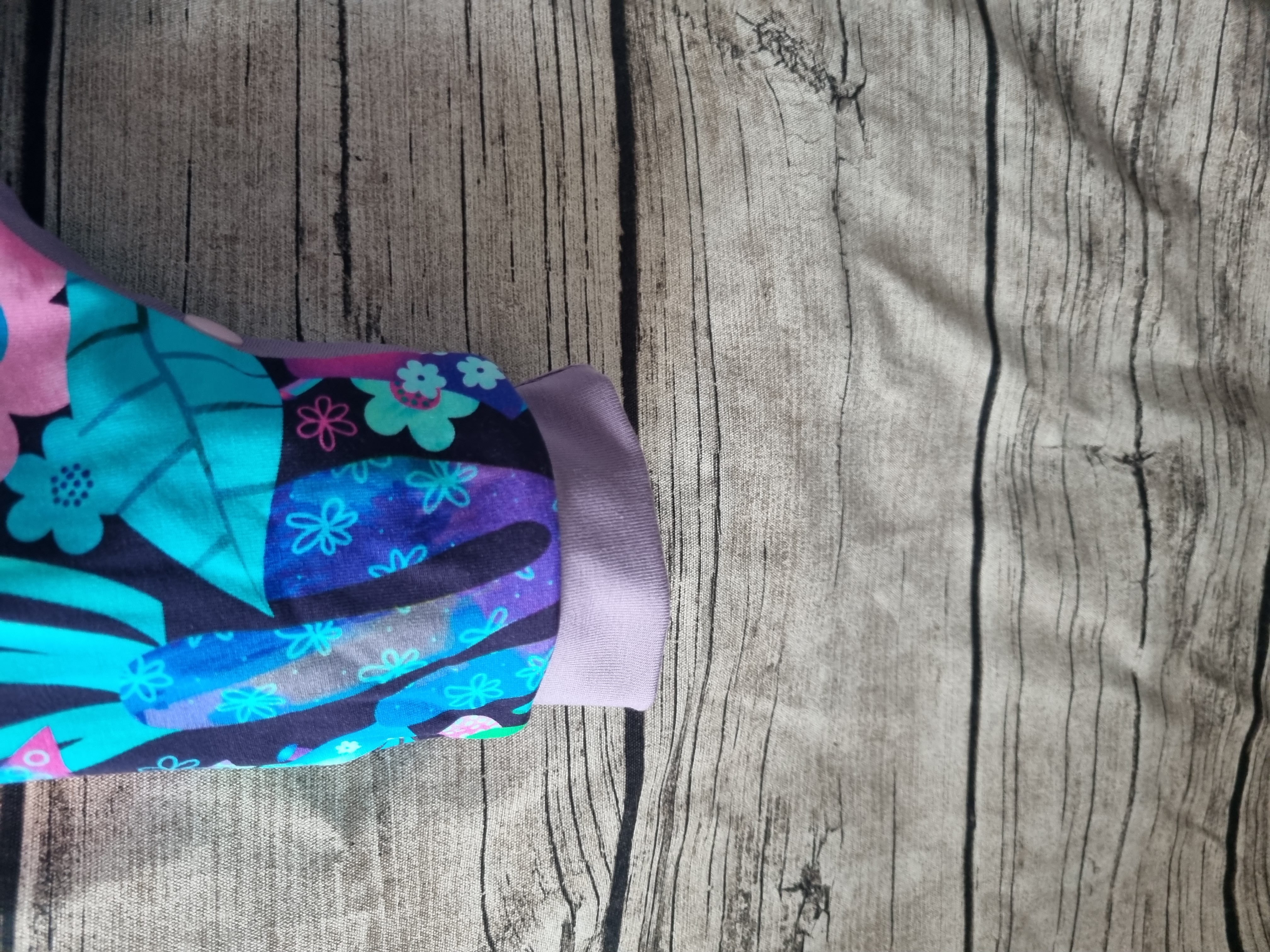 Colourful flower forest girly gonk romper