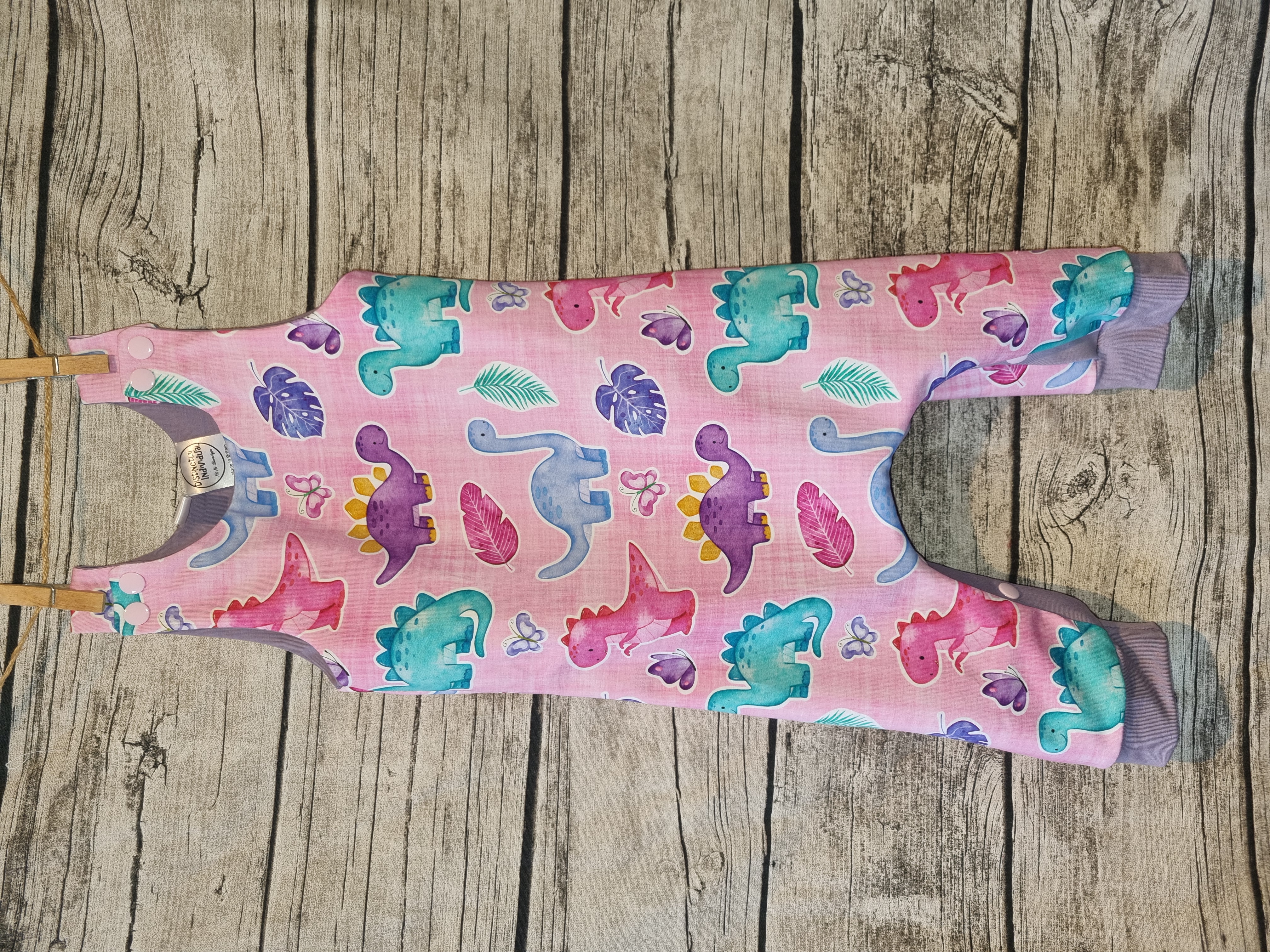Baby Dinosaur Print Romper