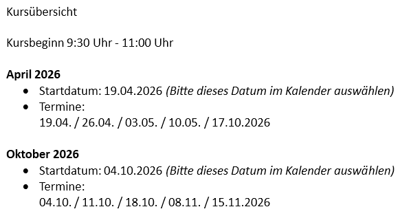 SchwangerYoga SSM 1-6