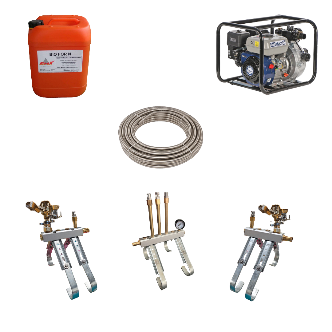 Kit complet 2 Hydrojet + 1 Hydrodôme prêt à installer 
