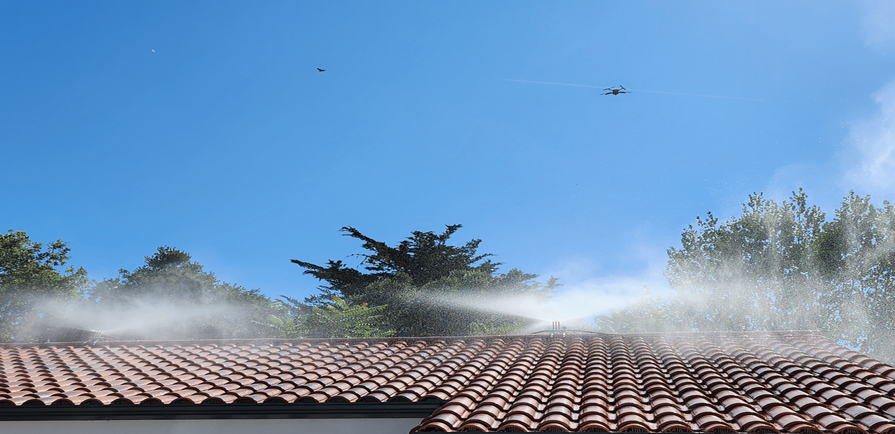 Kit complet Hydrodôme prêt à installer thermique - Protection contre le rayonnement et le réchauffement 