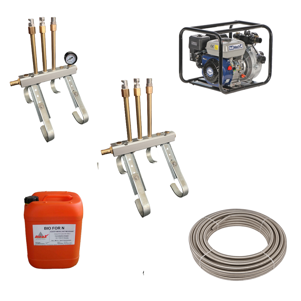 Kit complet Hydrodôme prêt à installer thermique - Protection contre le rayonnement et le réchauffement