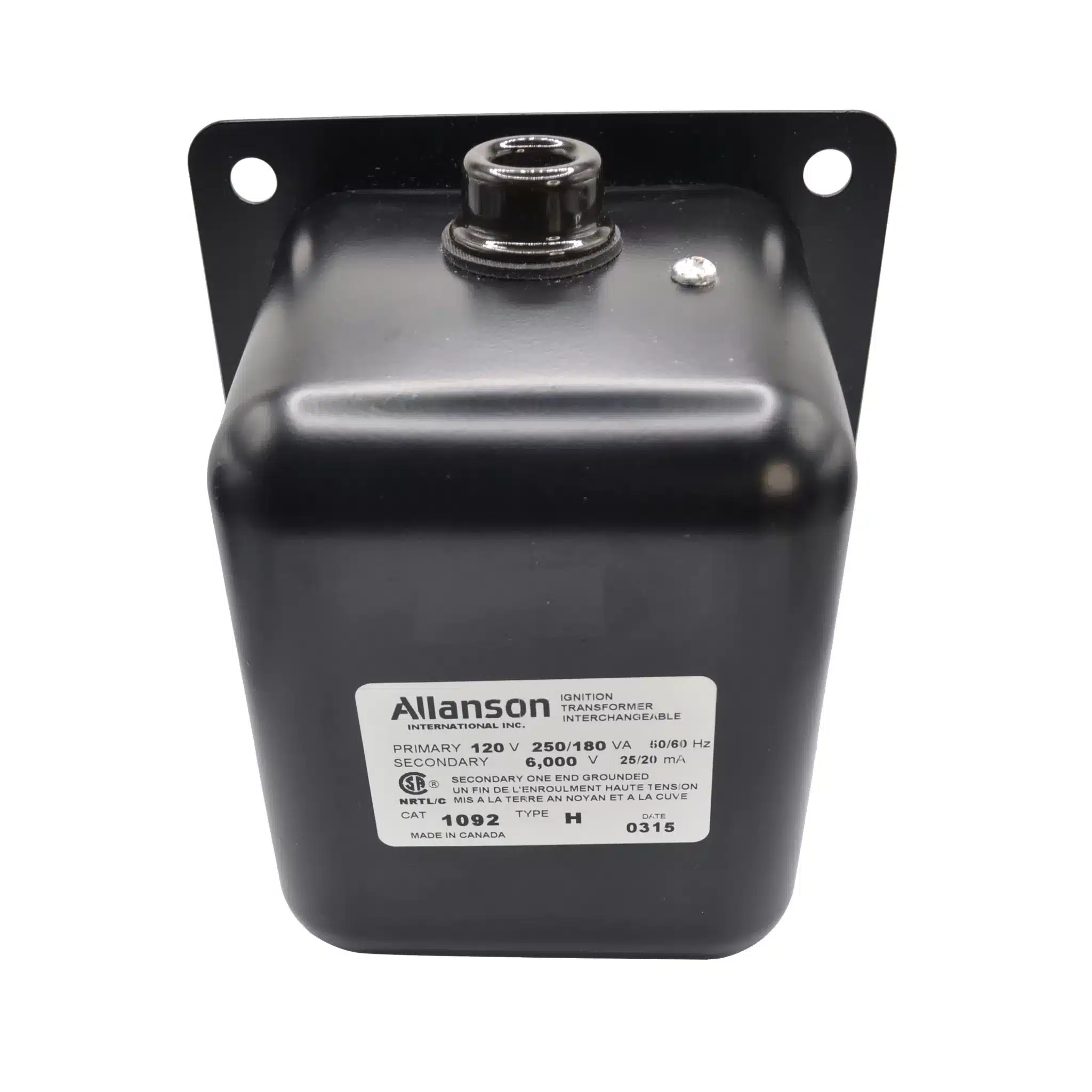 TRANSFORMADOR IGNICIÓN ALLANSON TYPE