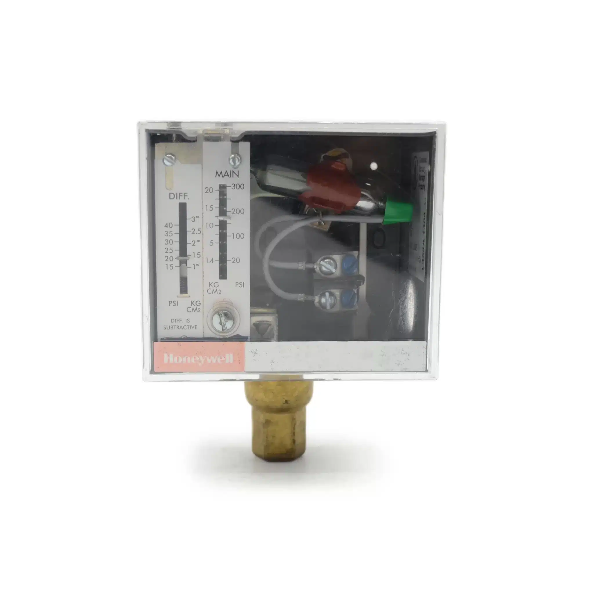 PRESOSTATO HONEYWELL L404A1404 20-300 PSI MERCURIO TRABAJO