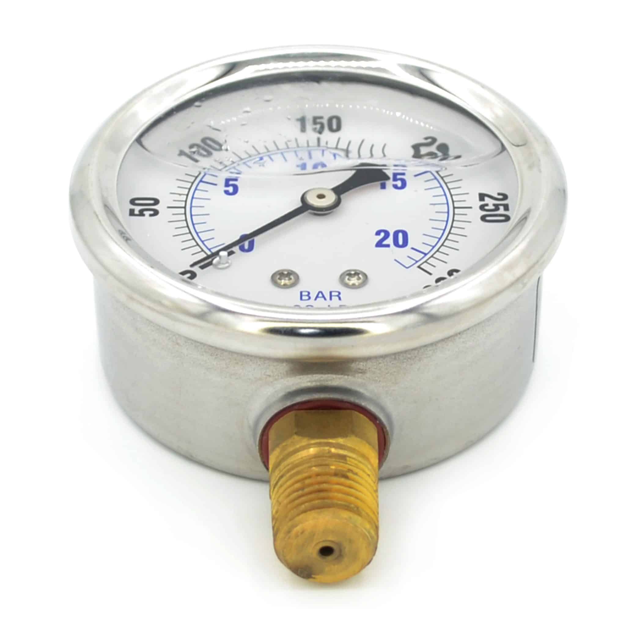 MANÓMETRO 0-300 PSI DE 2 1/2″ X 1/4″NPT-