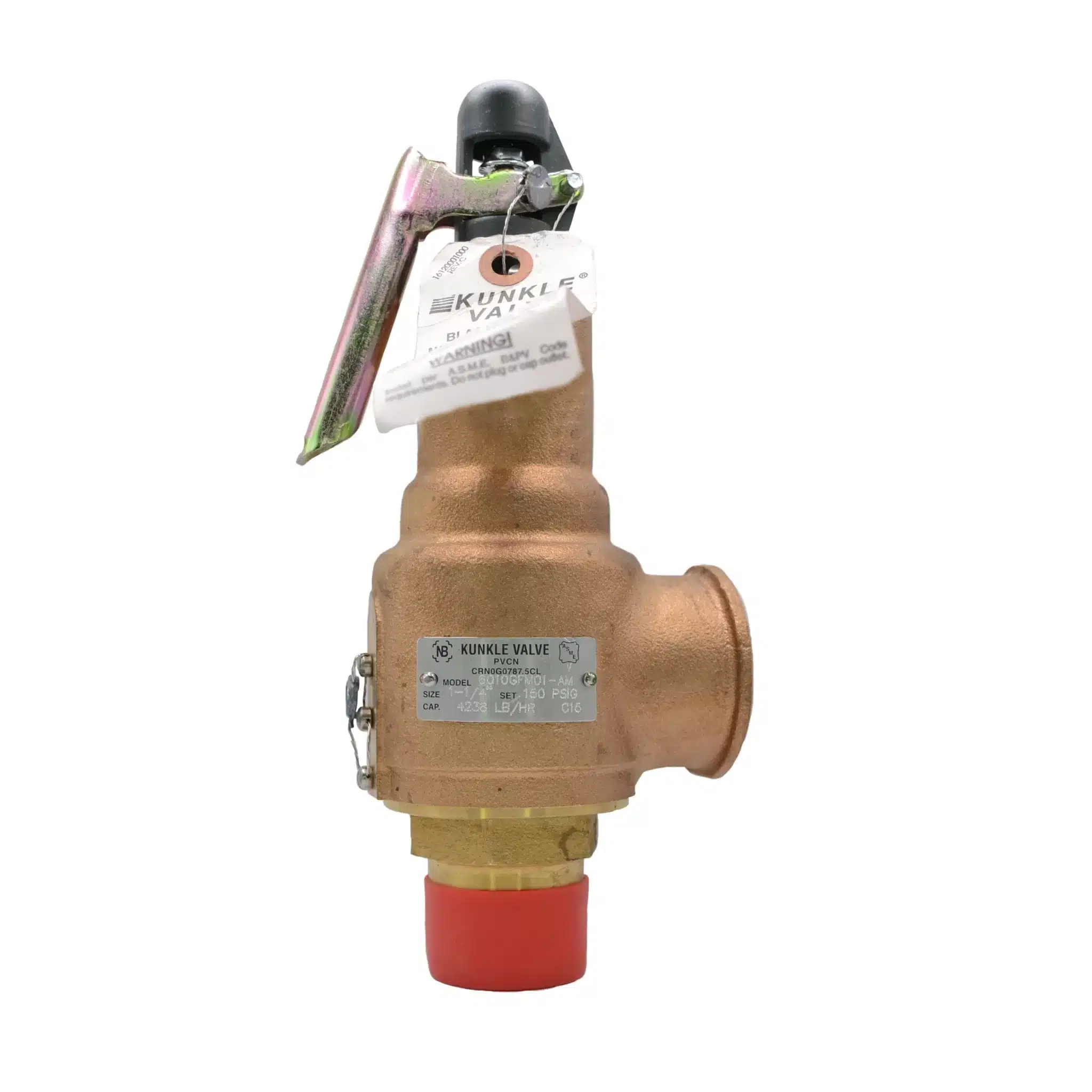 VÁLVULA SEGURIDAD KUNKLE 1 1/4″ / 150 PSI