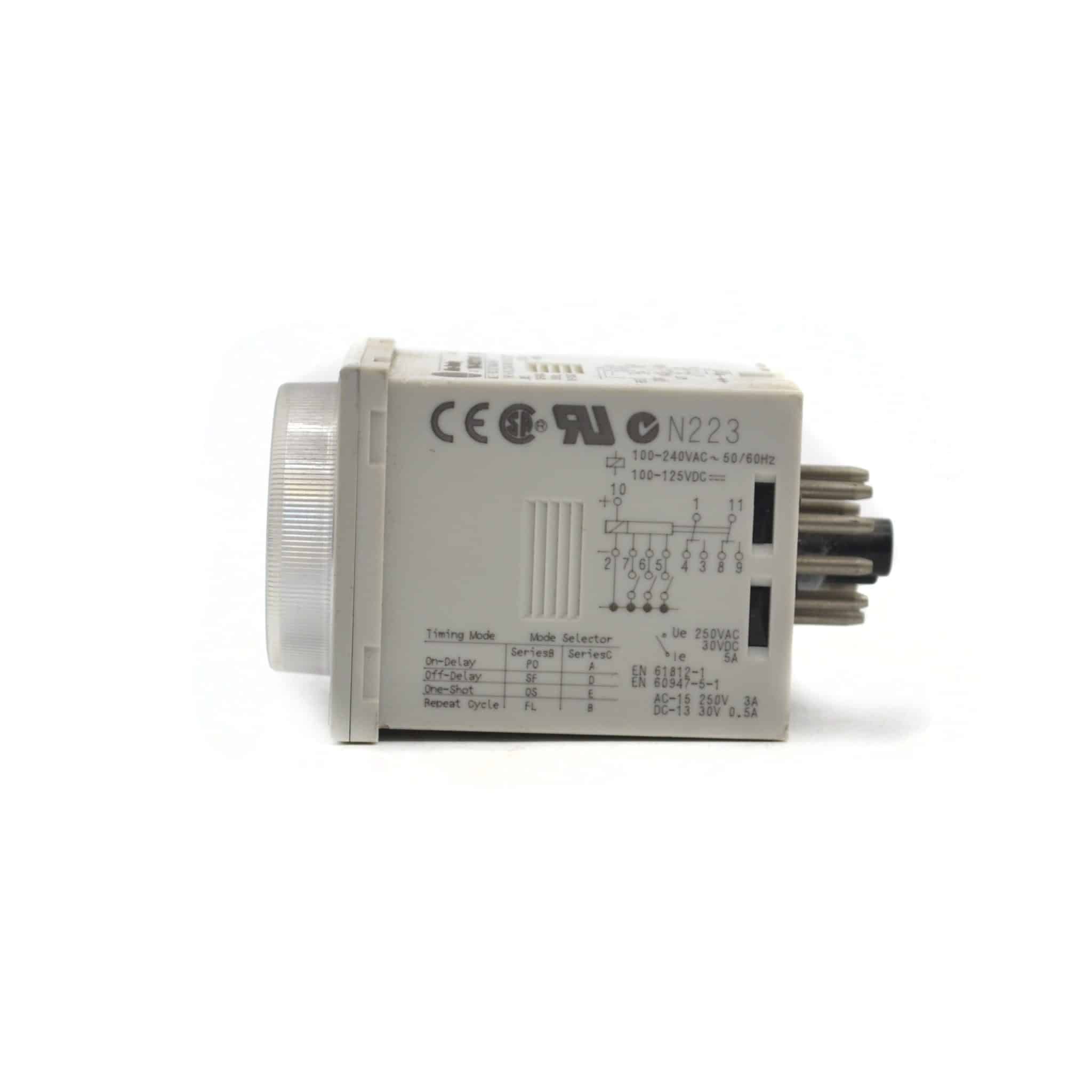 RELAY TEMPORIZACIÓN 700 – HR RANGO 0.05 S A 300H MULTIPLES VOLTAJE