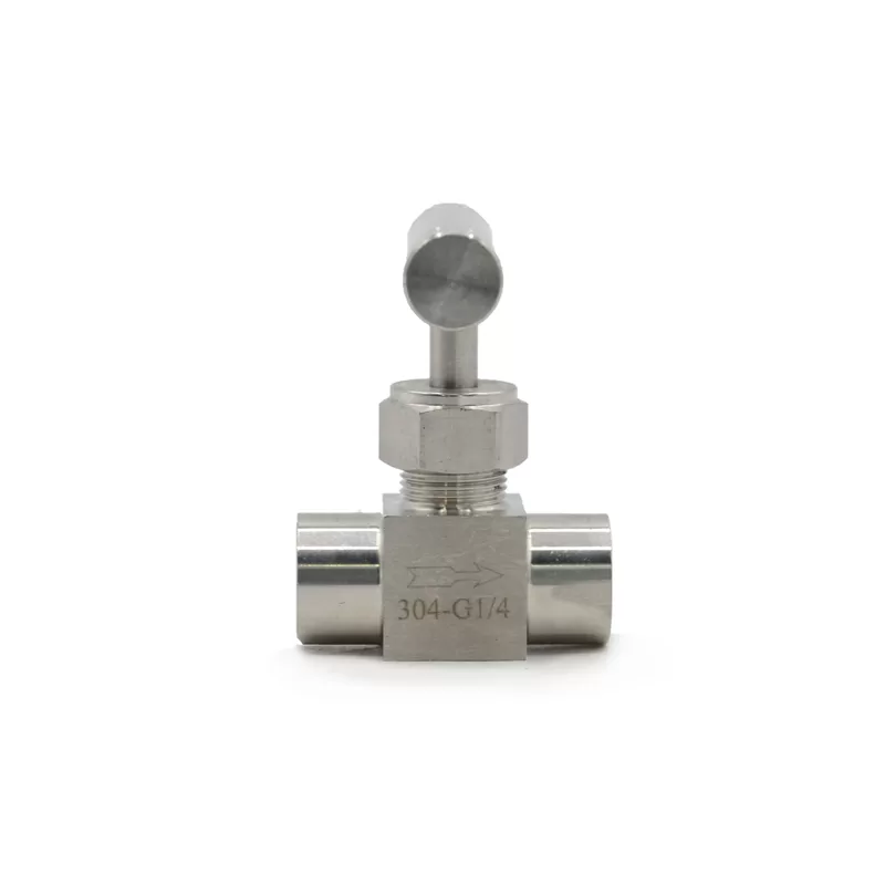 VÁLVULA AGUJA 1/4″ NPT DOS VIAS