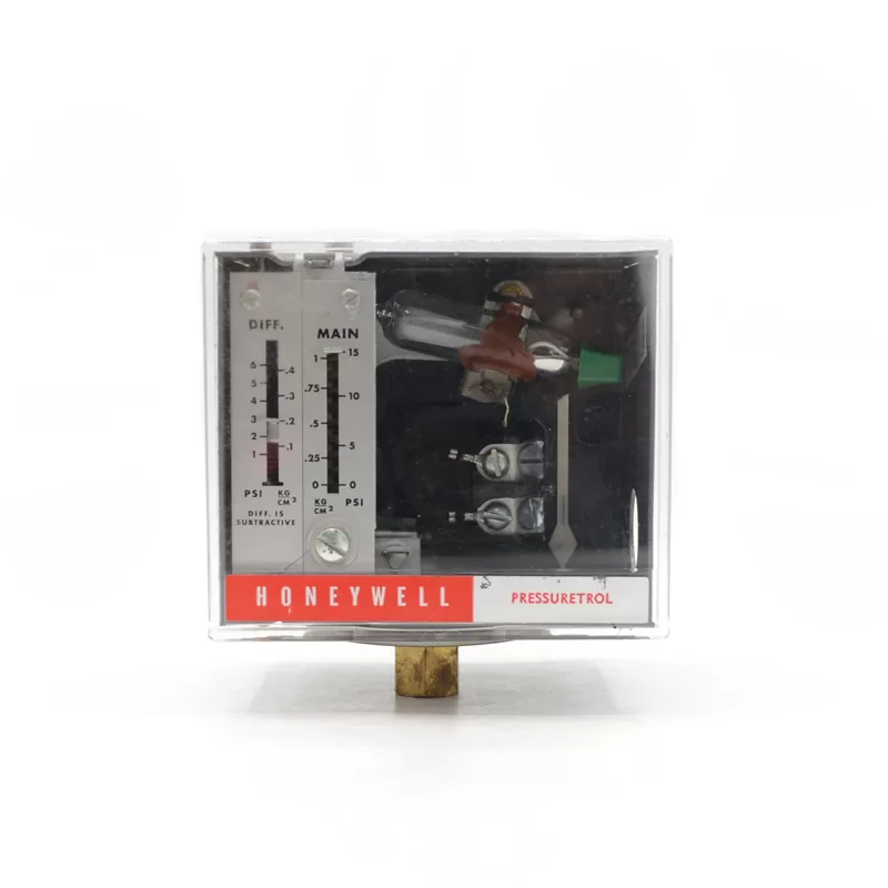 PRESOSTATO HONEYWELL L404A1354 2 DE 0-15 PSI MERCURIO TRABAJO