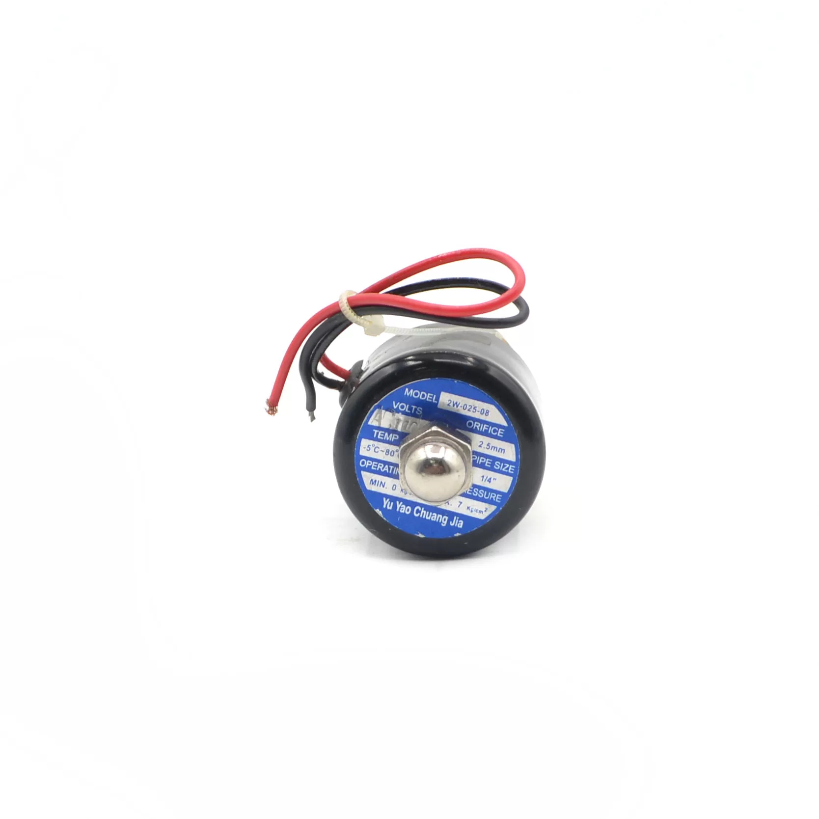 VÁLVULA SOLENOIDE SBD 1/4″NPT 2W25-08 W.O.G 110V. 5° 80°