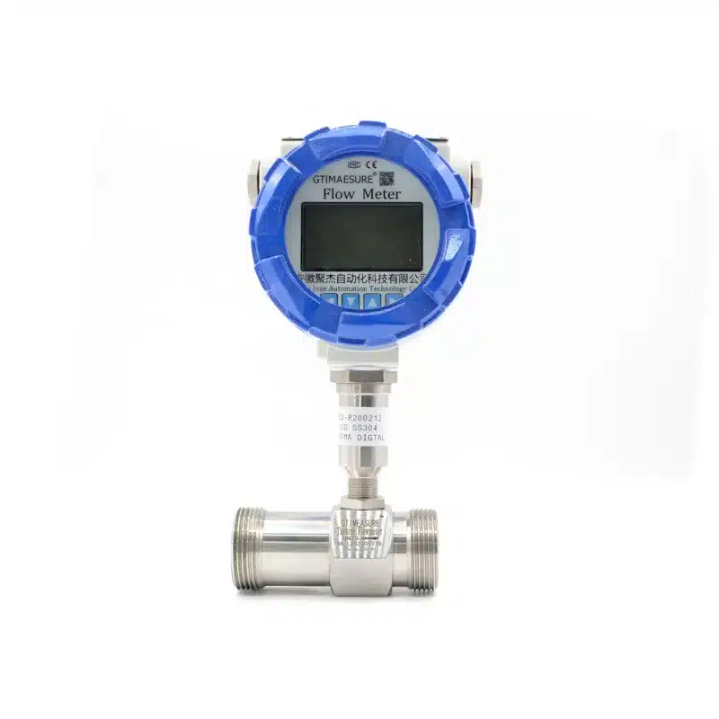 MEDIDOR DE CAUDAL DE TURBINA DE ALTA PRESIÓN PANTALLA DIGITAL