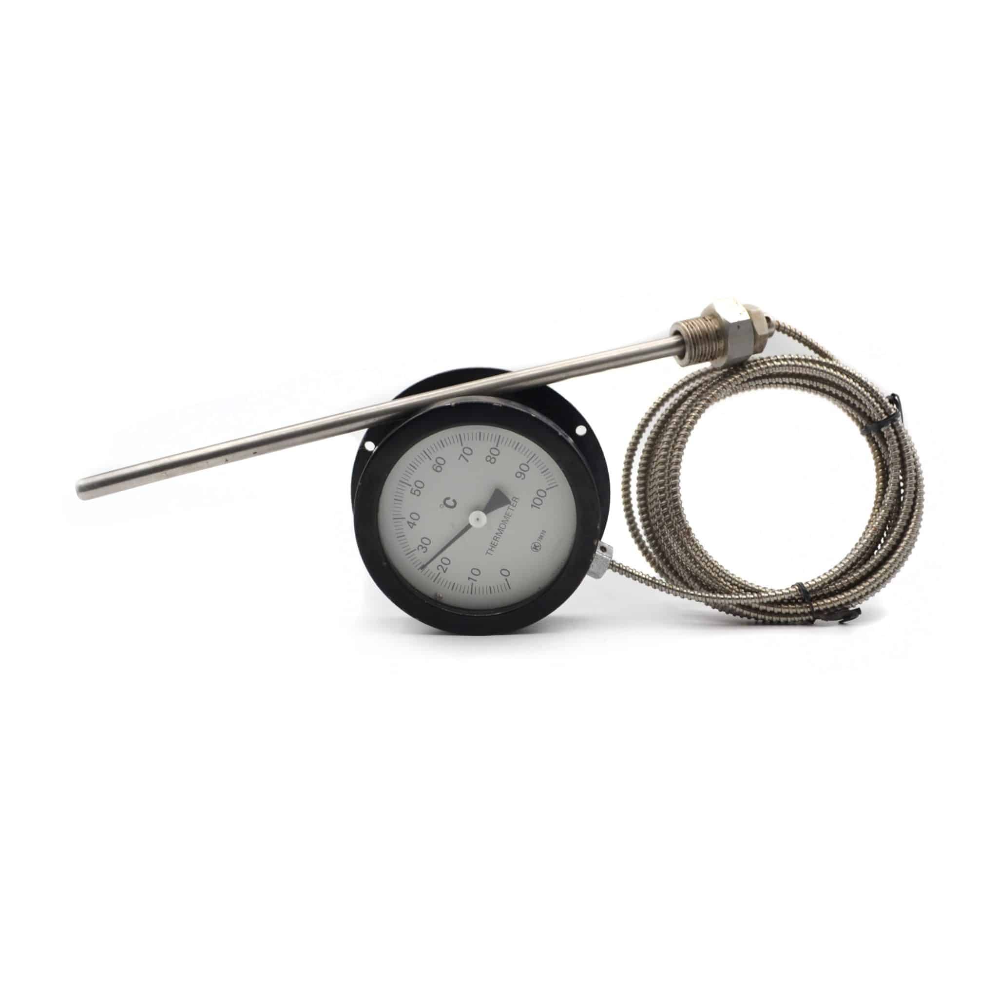 TERMÓMETRO BIMETÁLICO DE 0-100 °C 3-1/2″ X 1