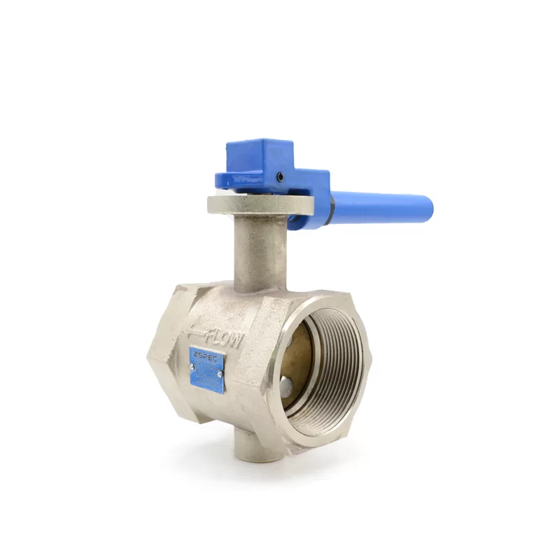 VÁLVULA MARIPOSA 3″ NPT HEMBRA HIERRO FUNDIDO 200PSI ZSPEC