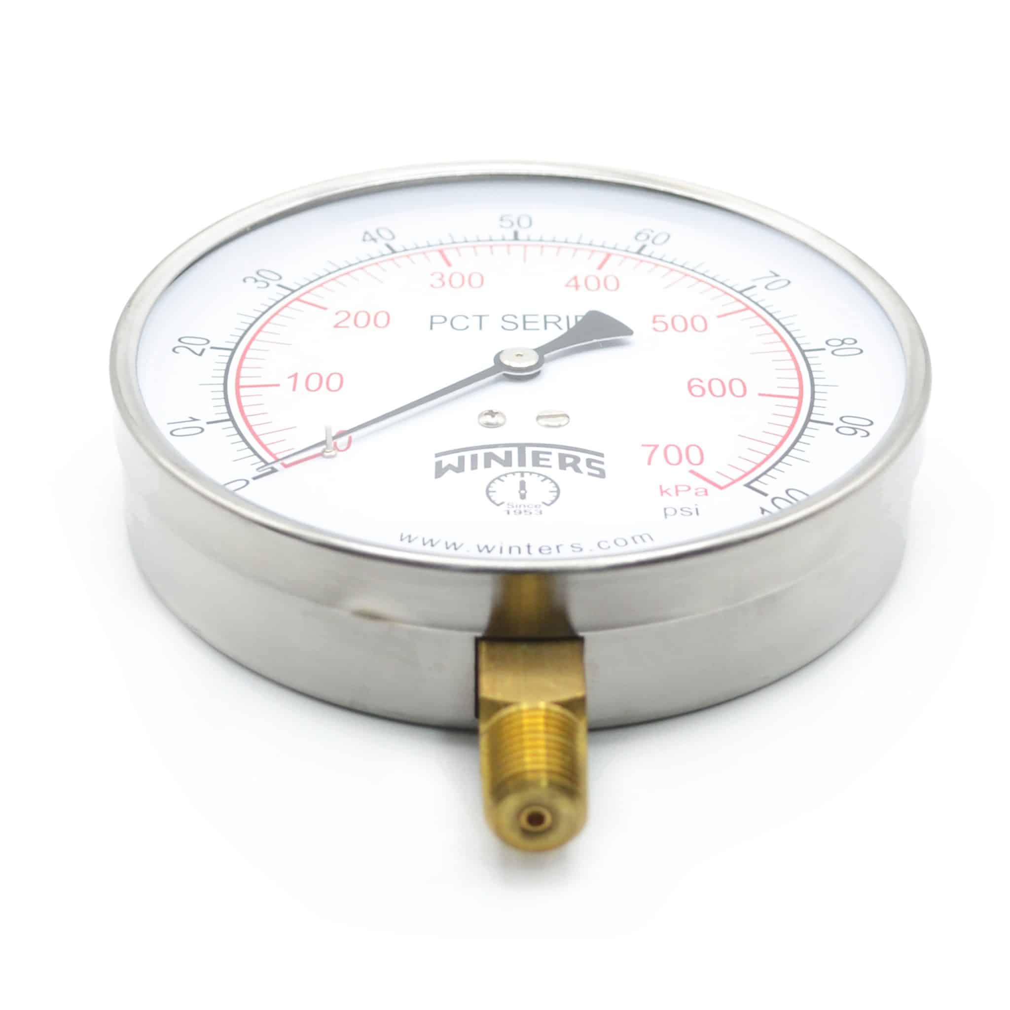 MANÓMETRO 0-100 PSI DE 4 1/2″ X 1/4″NPT