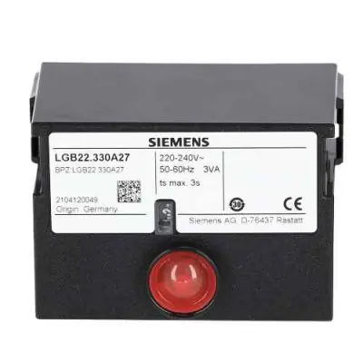 Controladores de quemadores Siemens serie LGB