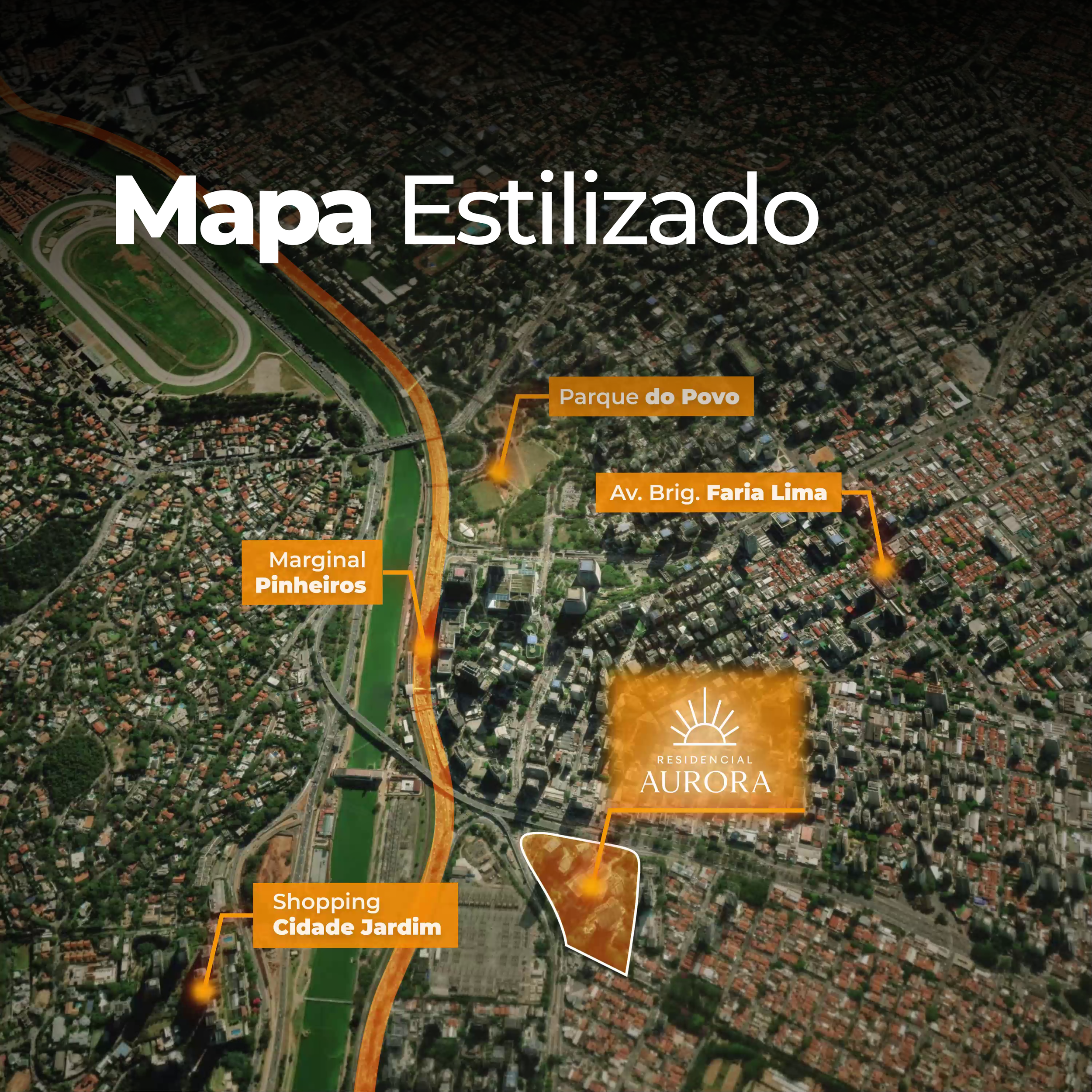 Vídeo com Mapas Animados
