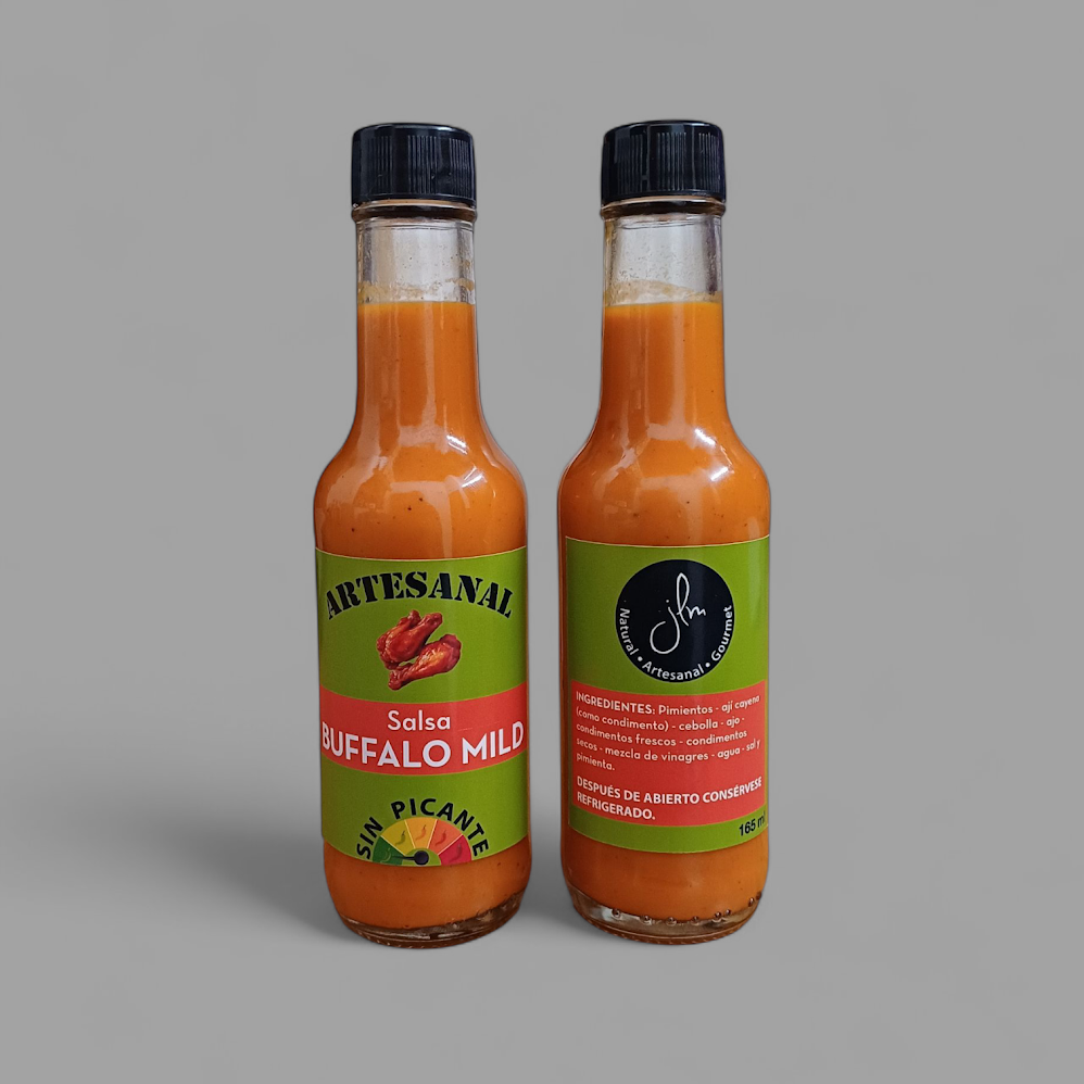 Salsa buffalo sin picante (mild) 165 ml.