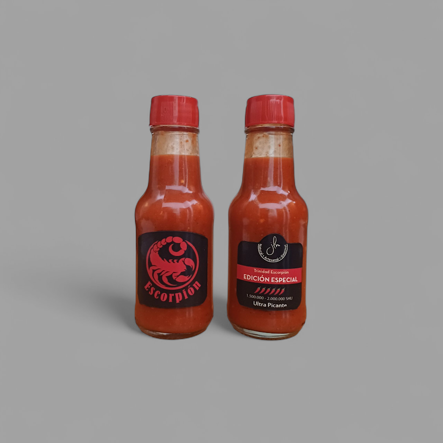 Salsa de chile trinidad escorpión 90 ml.