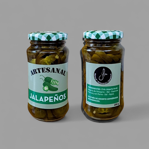 Jalapeños verdes 250 g.