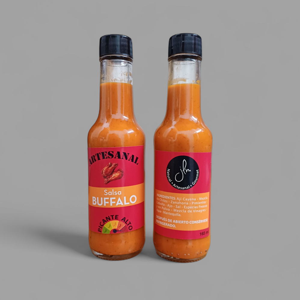 Salsa buffalo picante alto 165 ml.