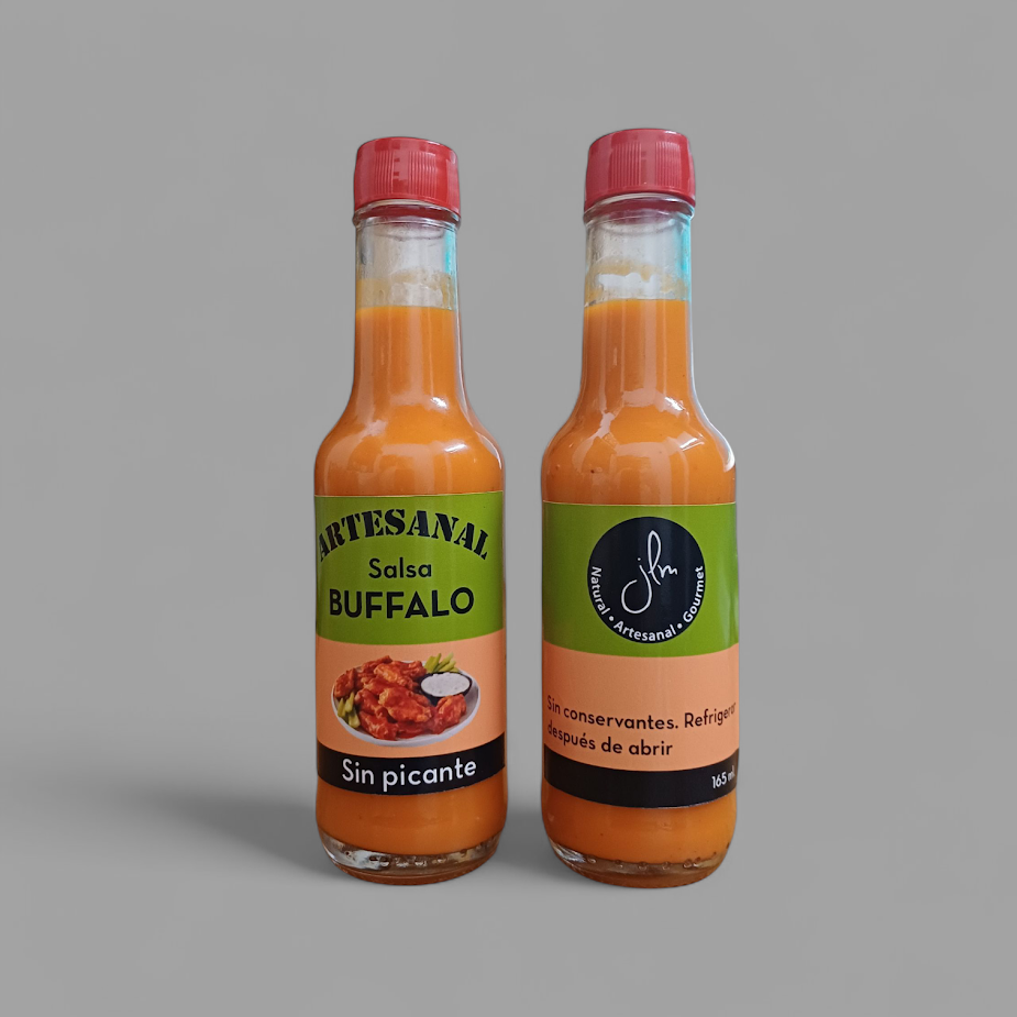 Salsa buffalo sin picante (mild) 165 ml.