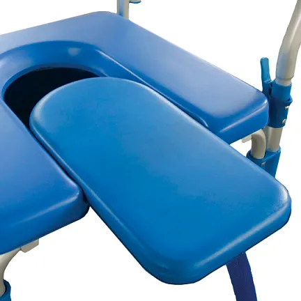 Cadeira de Banho Higiênica D60 com Rodízios e rrservatório 