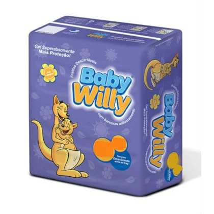 Fraldas Baby Willy Kids