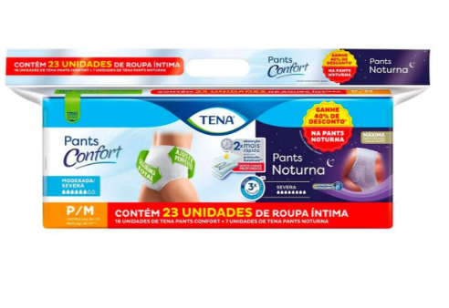 TENA Pants Comfort e Pants Noturna