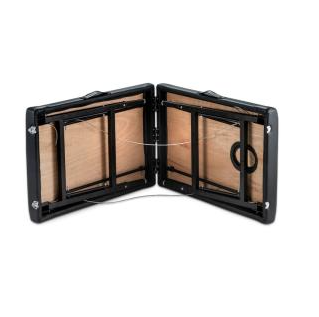 Maca Dobrável de Massagem. Executiva preta