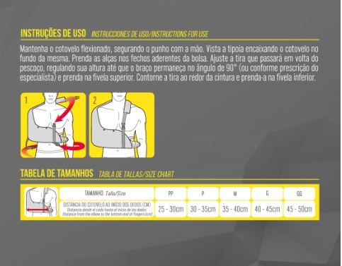 Tipoia Velpeau estofada Kestal