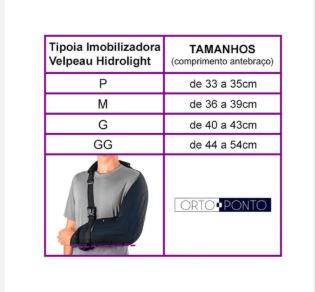 Tipoia Velpeau Standard Hidrolight