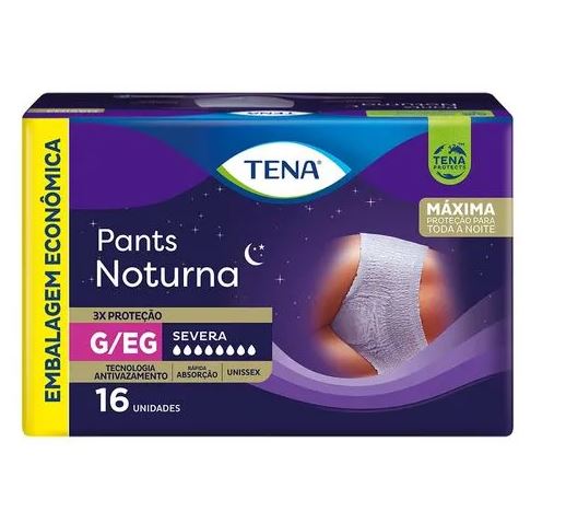 Roupa Íntima TENA Pants Noturna Proteção Severa