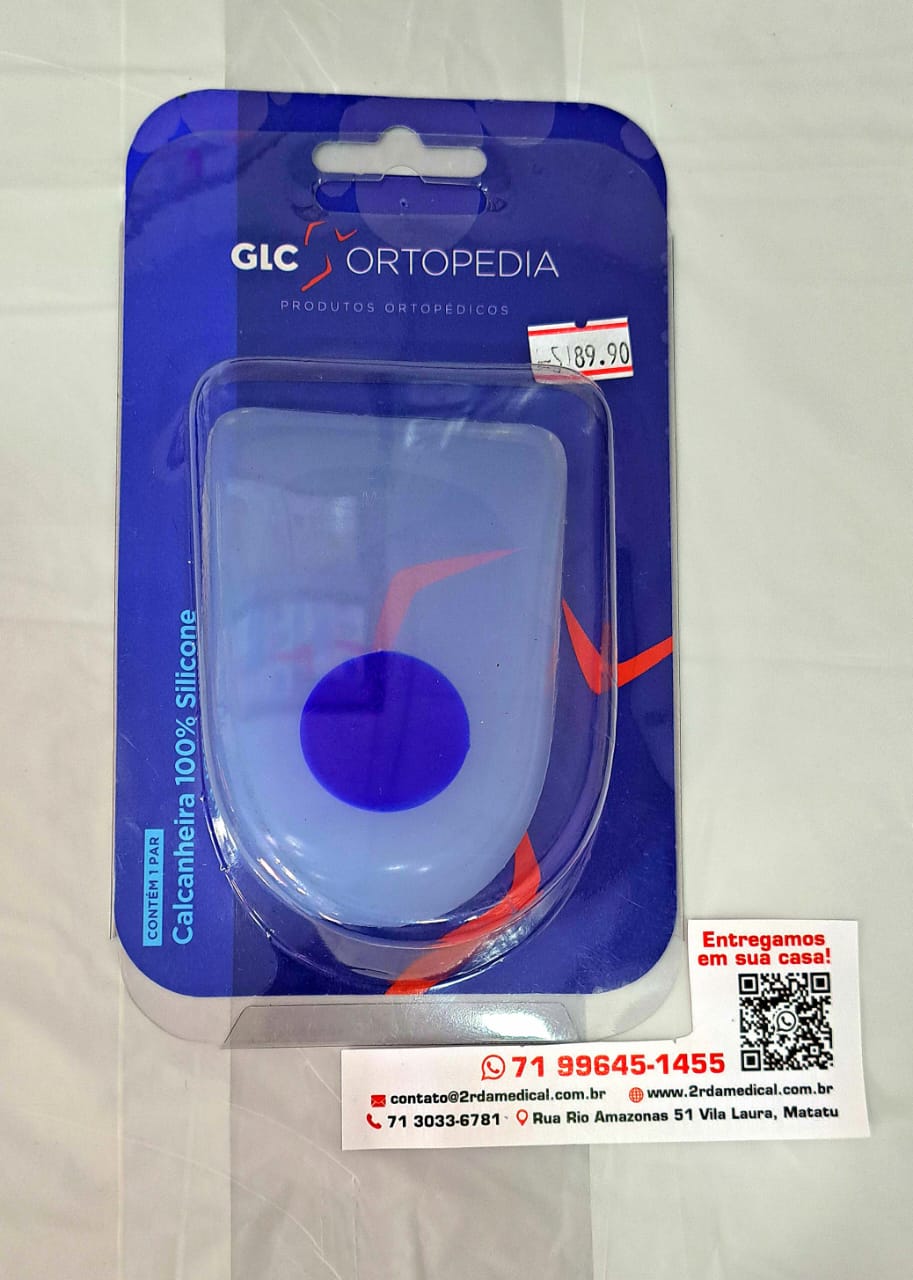 Calcanheira 100% Silicone