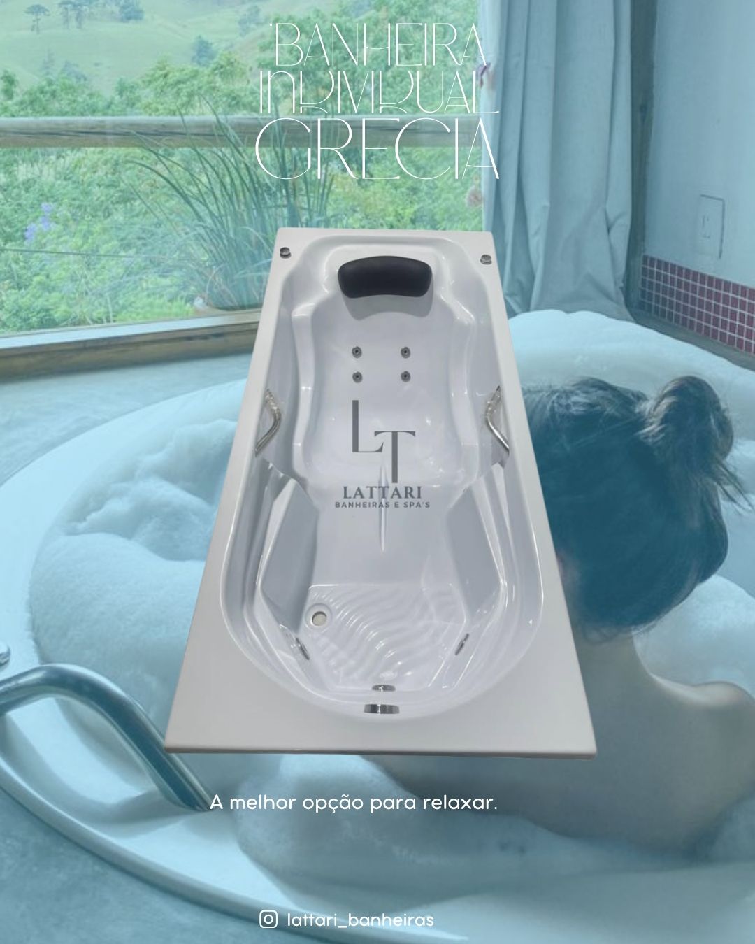 BANHEIRA GRÉCIA INDIVIDUAL